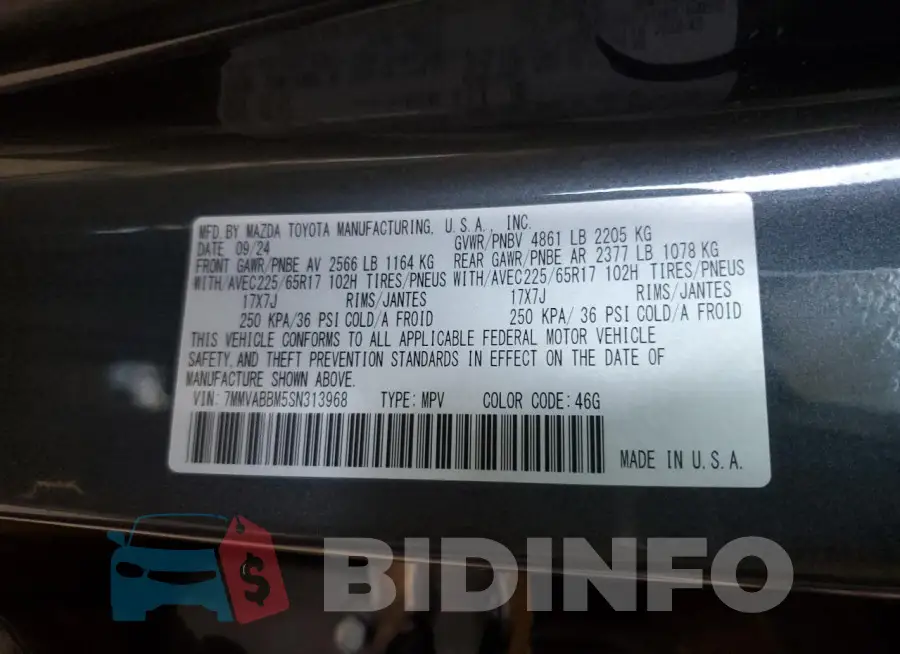 7MMVABBM5SN313968 Photo# 13
