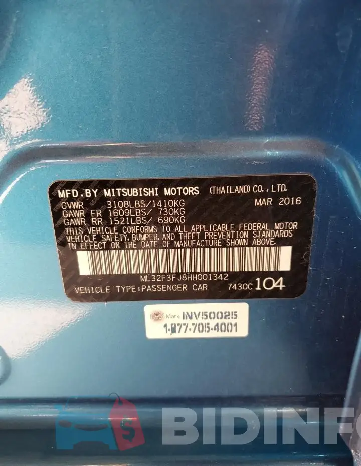 ML32F3FJ8HH001342 Photo# 12