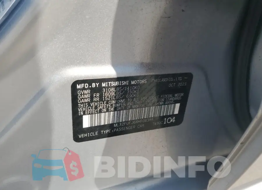 ML32FUFJ6RHF06385 Photo# 12
