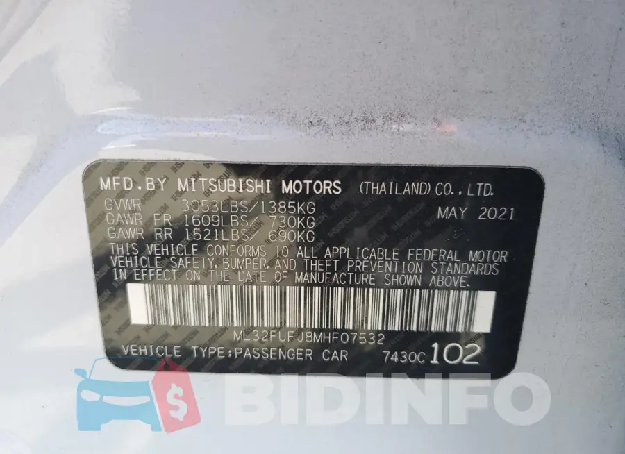 ML32FUFJ8MHF07532 Photo# 12