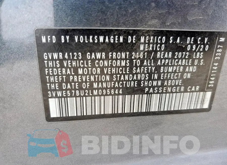 3VWE57BU2LM095644 Photo# 12