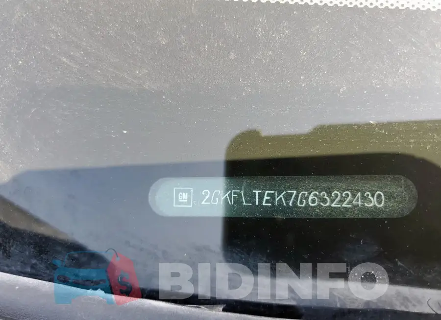2GKFLTEK7G6322430 Photo# 13