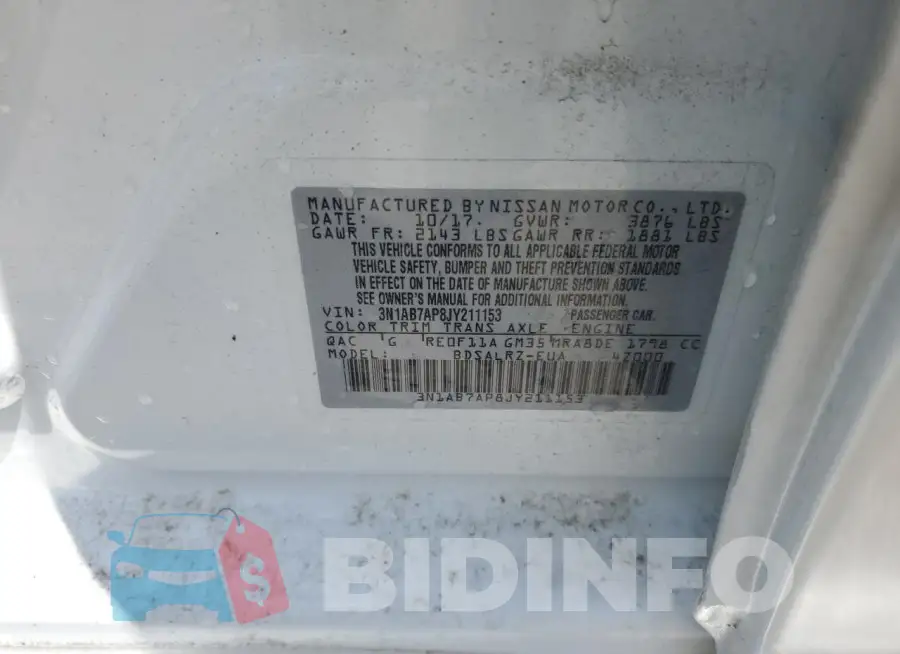 3N1AB7AP8JY211153 Photo# 13