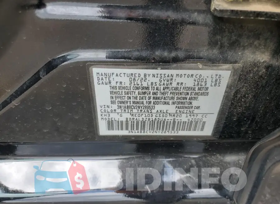 3N1AB8CV2NY289533 Photo# 12