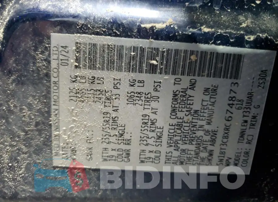 5N1BT3CBXRC674873 Photo# 13