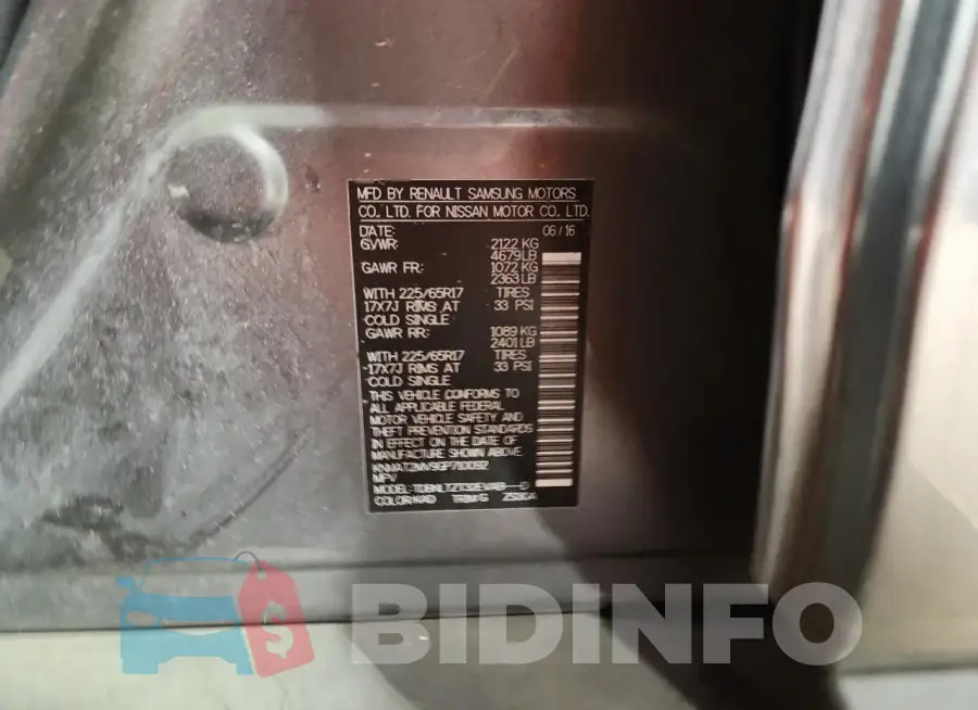 KNMAT2MV9GP710092 Photo# 13