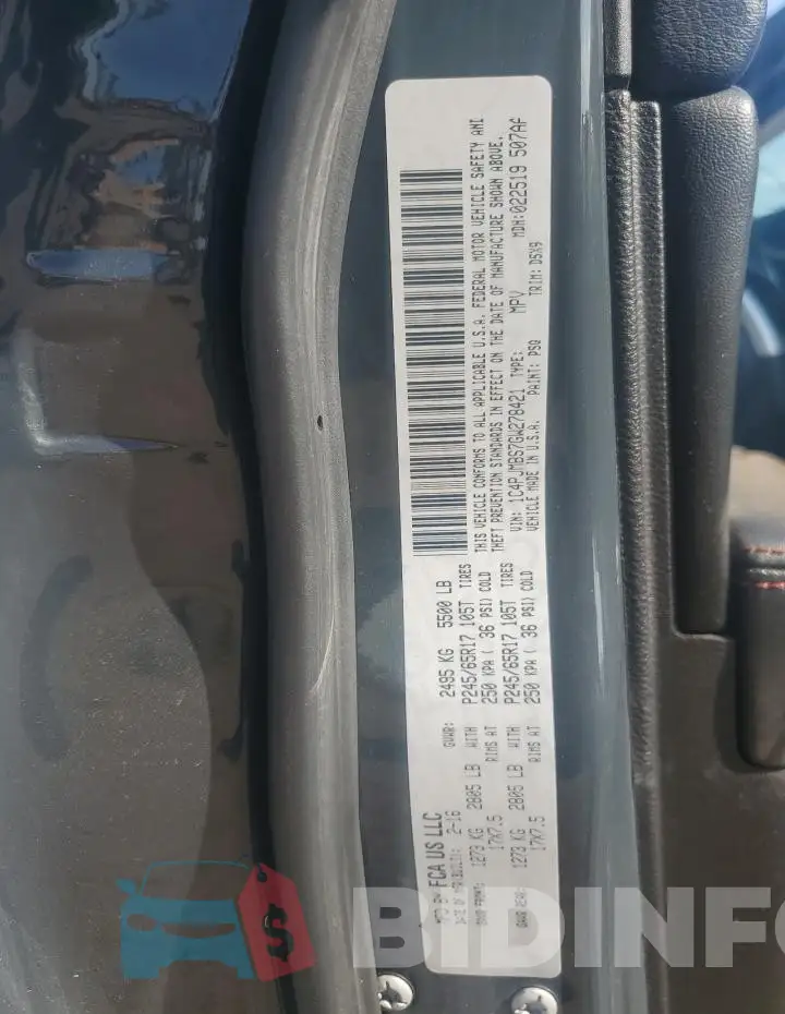 1C4PJMBS7GW278421 Photo# 14