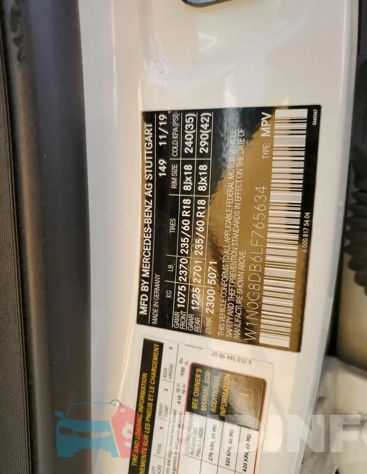 W1N0G8DB6LF765634 Photo# 13