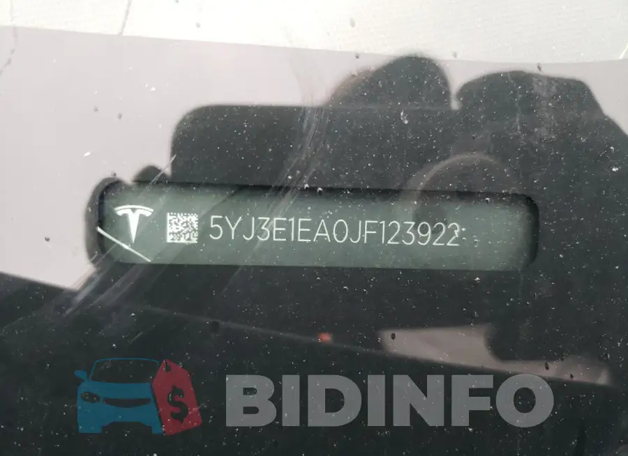 5YJ3E1EA0JF123922 Photo# 12