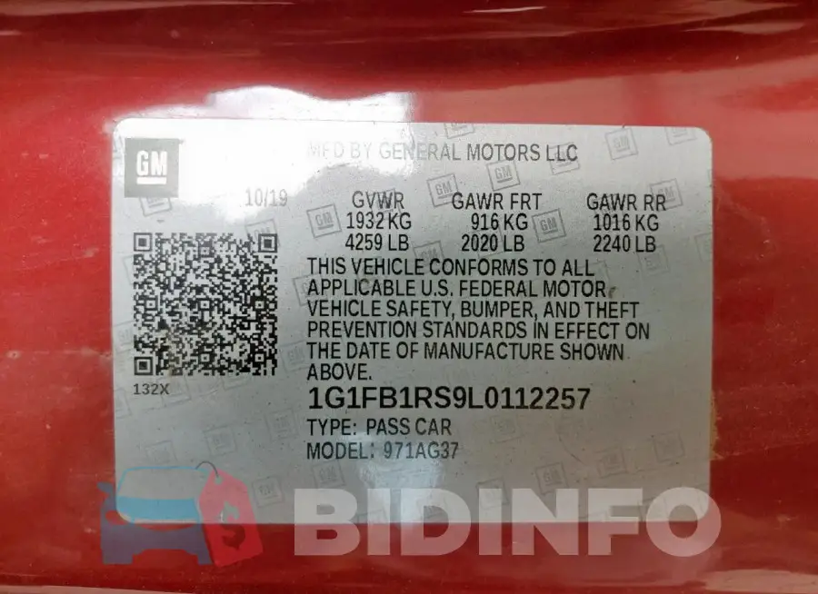 1G1FB1RS9L0112257 Photo# 12