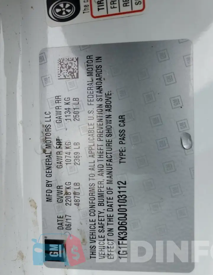 1G1FK3D60J0103112 Photo# 12