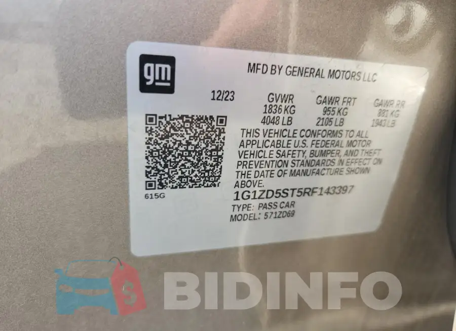 1G1ZD5ST5RF143397 Photo# 12