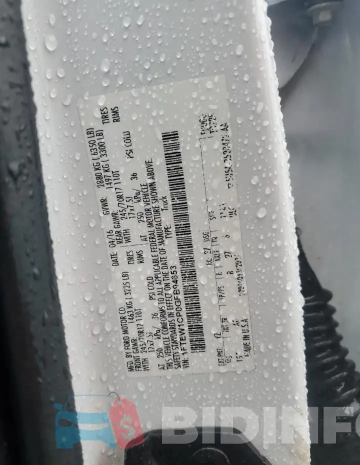 1FTEW1CP0GFB94653 Photo# 12