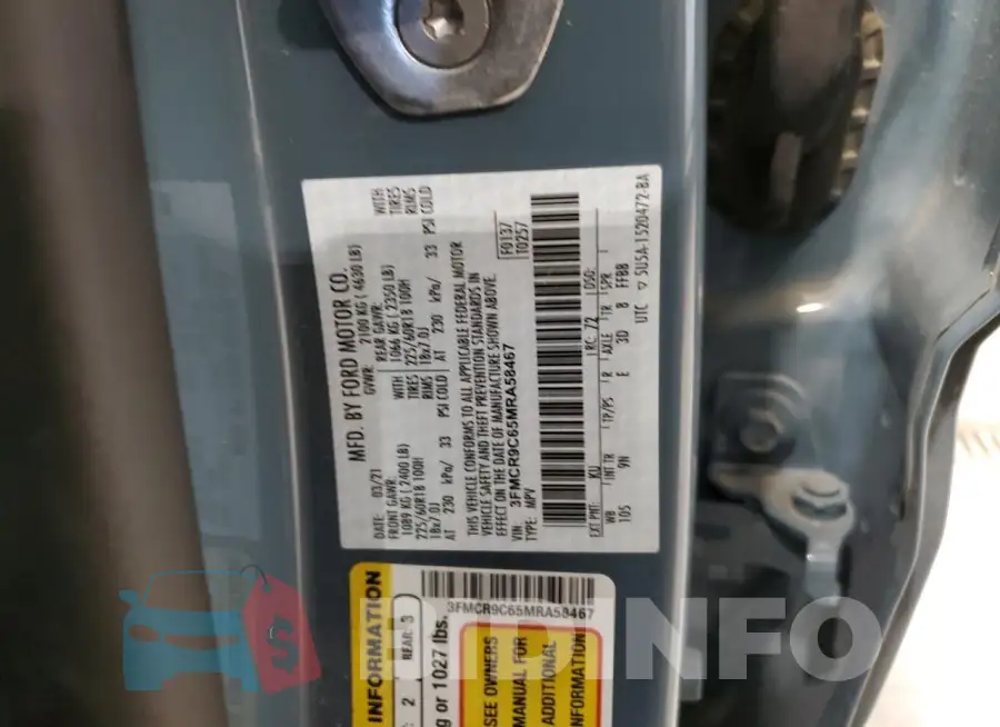 3FMCR9C65MRA58467 Photo# 13