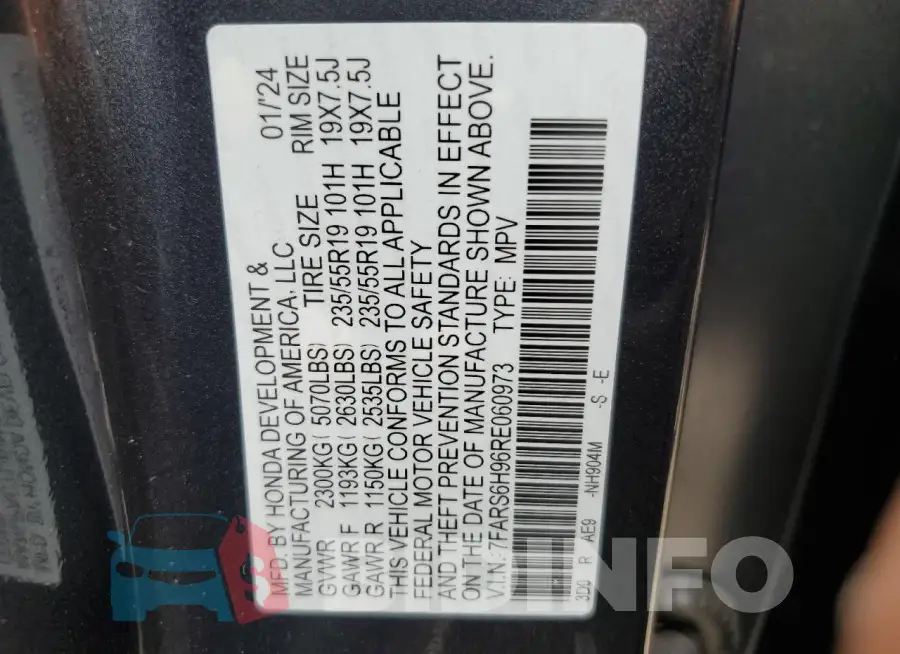7FARS6H96RE060973 Photo# 14