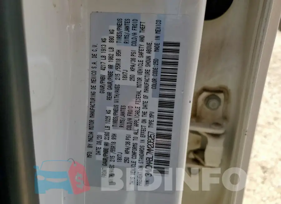 3MVDMABL7MM206257 Photo# 13