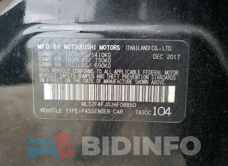 ML32F4FJ0JHF08850 Photo# 12