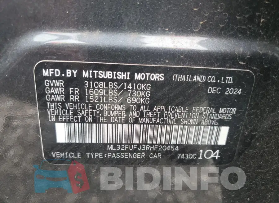 ML32FUFJ3RHF20454 Photo# 12
