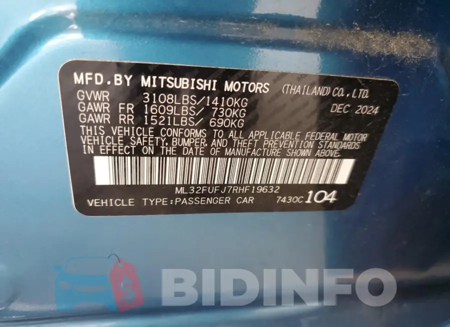 ML32FUFJ7RHF19632 Photo# 12