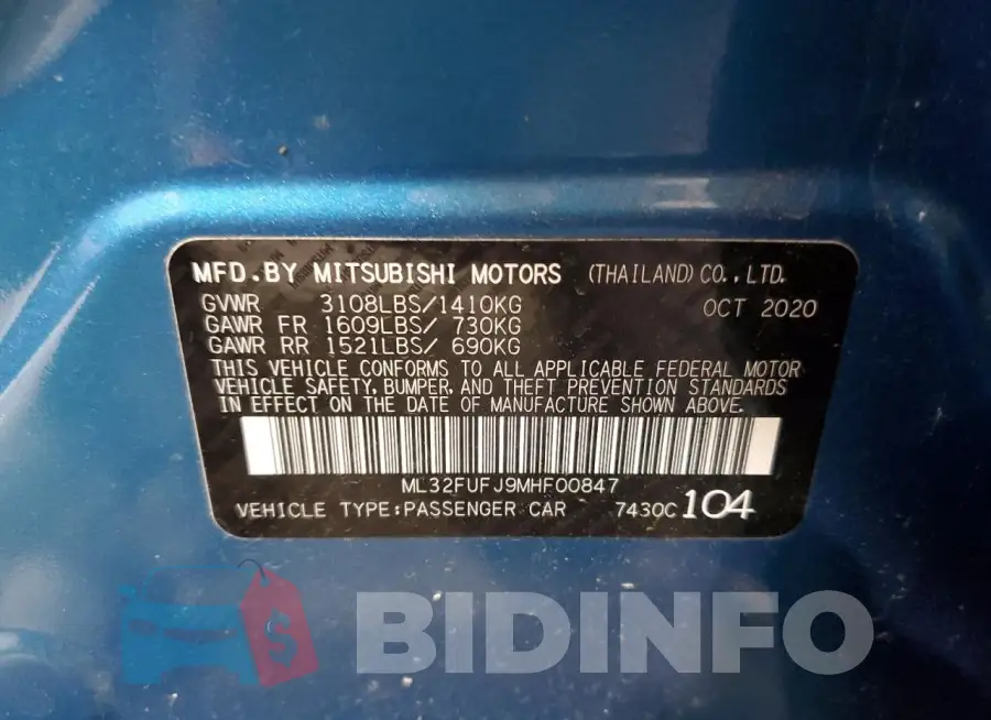 ML32FUFJ9MHF00847 Photo# 13