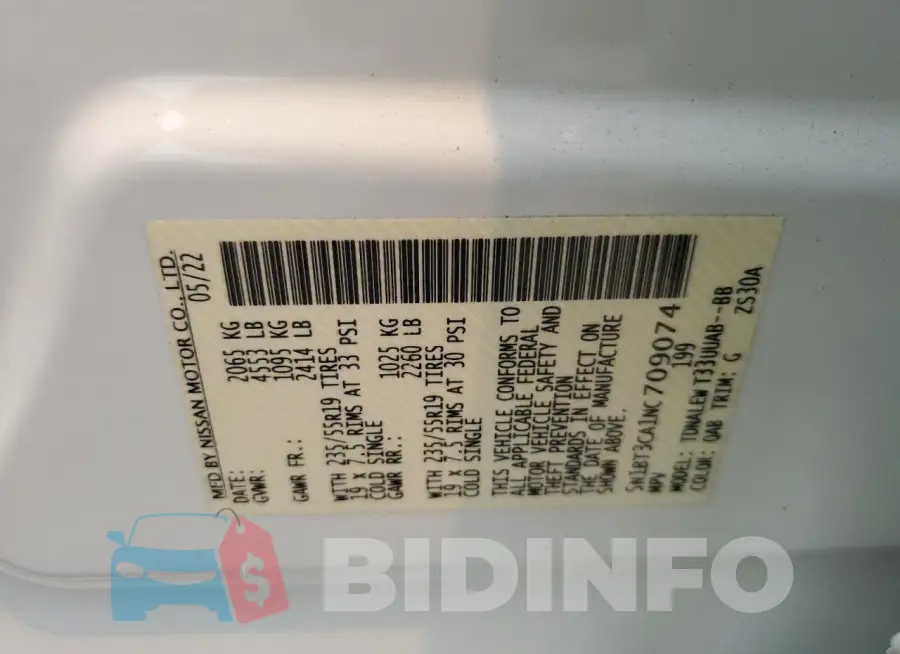 5N1BT3CA1NC709074 Photo# 12