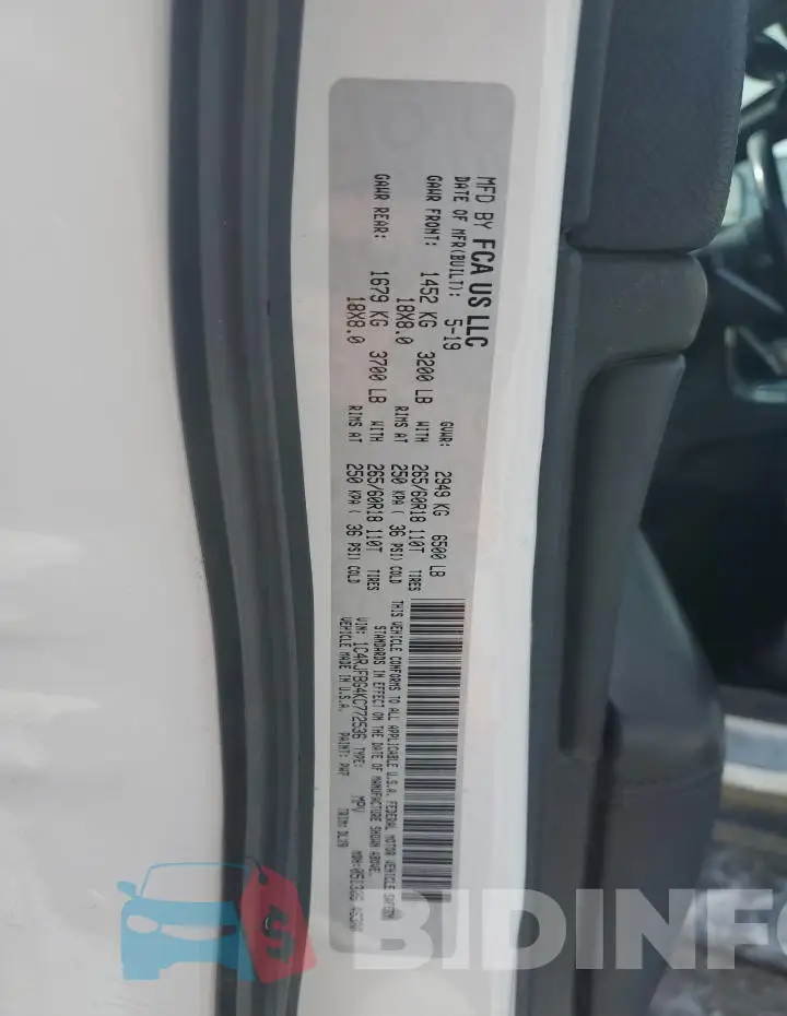 1C4RJFBG4KC772536 Photo# 14 1C4RJFBG4KC772536 Photo# 14