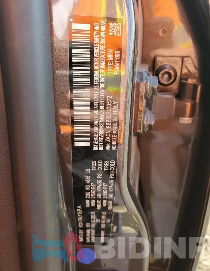 ZACNJBBB8LPL33572 Photo# 13