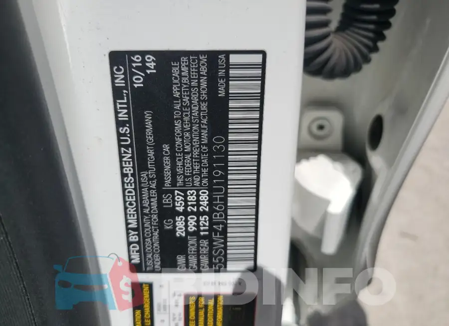 55SWF4JB6HU191130 Photo# 12