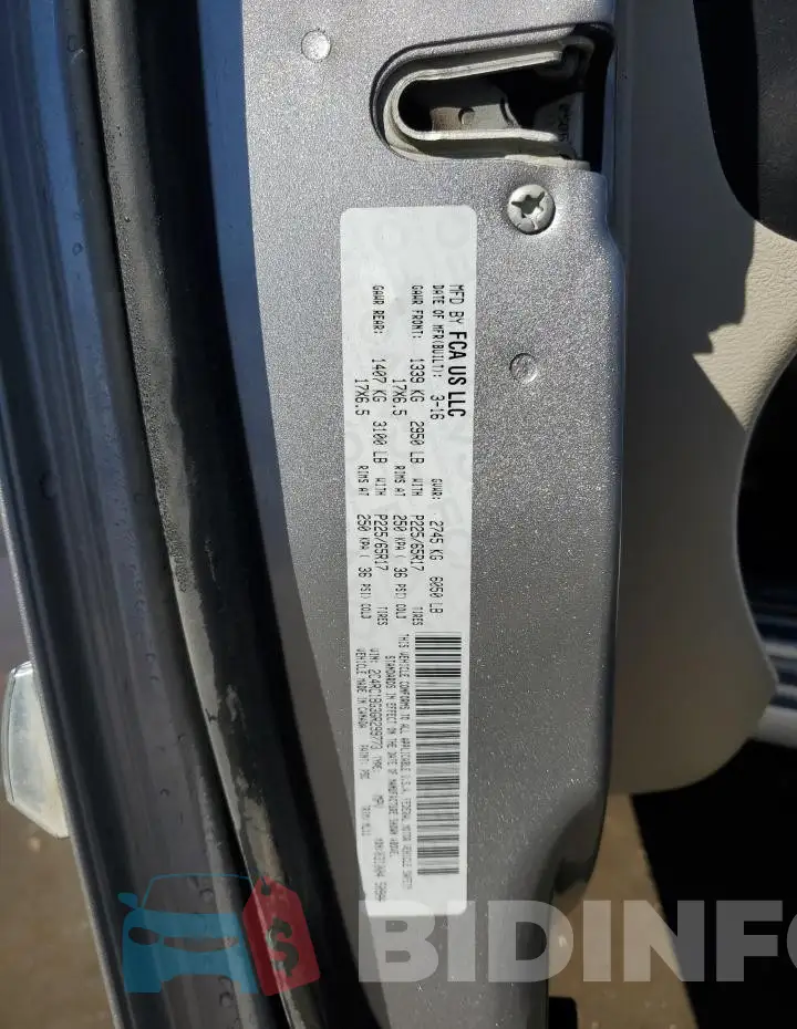 2C4RC1BG3GR299773 Photo# 14