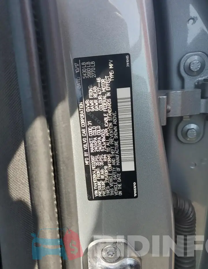 YV4102RK4J1032687 Photo# 12
