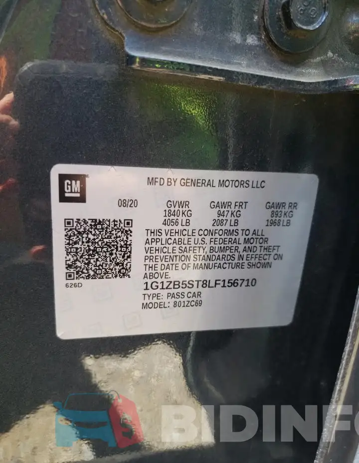 1G1ZB5ST8LF156710 Photo# 12