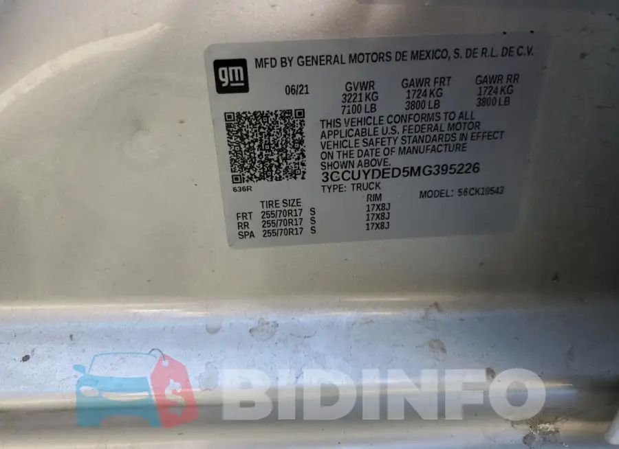 3GCUYDED5MG395226 Photo# 12 3GCUYDED5MG395226 Photo# 12