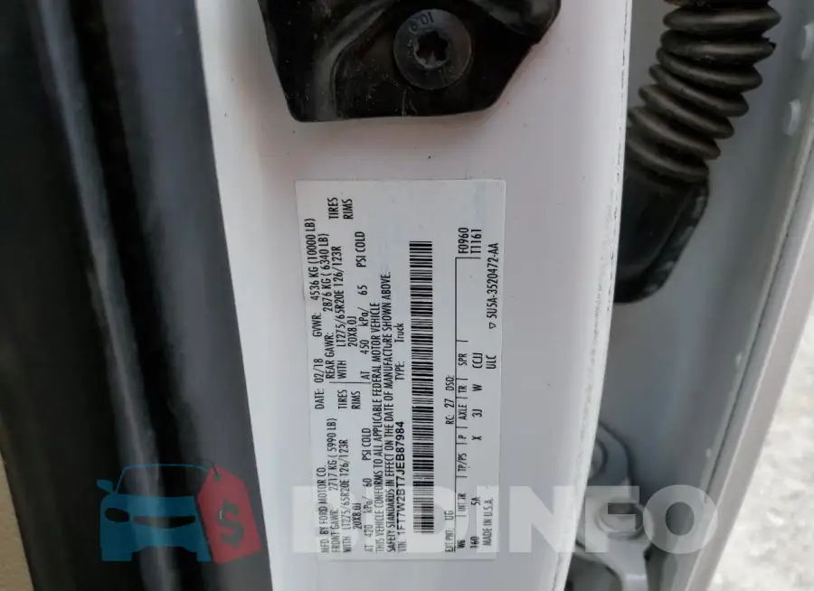 1FT7W2BT7JEB87984 Photo# 13