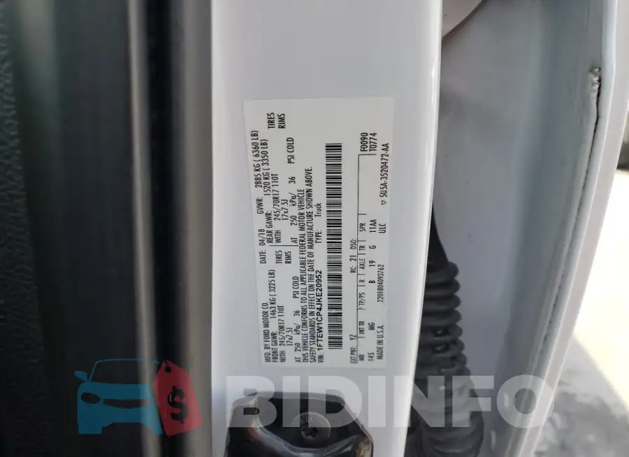 1FTEW1CP4JKE20952 Photo# 12 1FTEW1CP4JKE20952 Photo# 12
