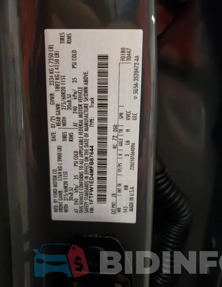 1FTFW1ED4MFB87644 Photo# 12