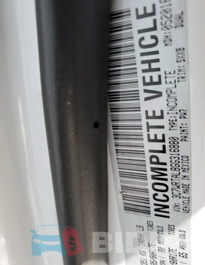 3C7WRTAL8GG316880 Photo# 12