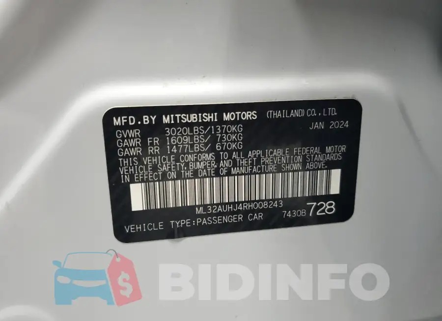ML32AUHJ4RH008243 Photo# 12