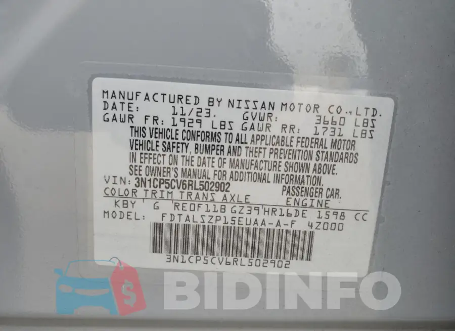 3N1CP5CV6RL502902 Photo# 14