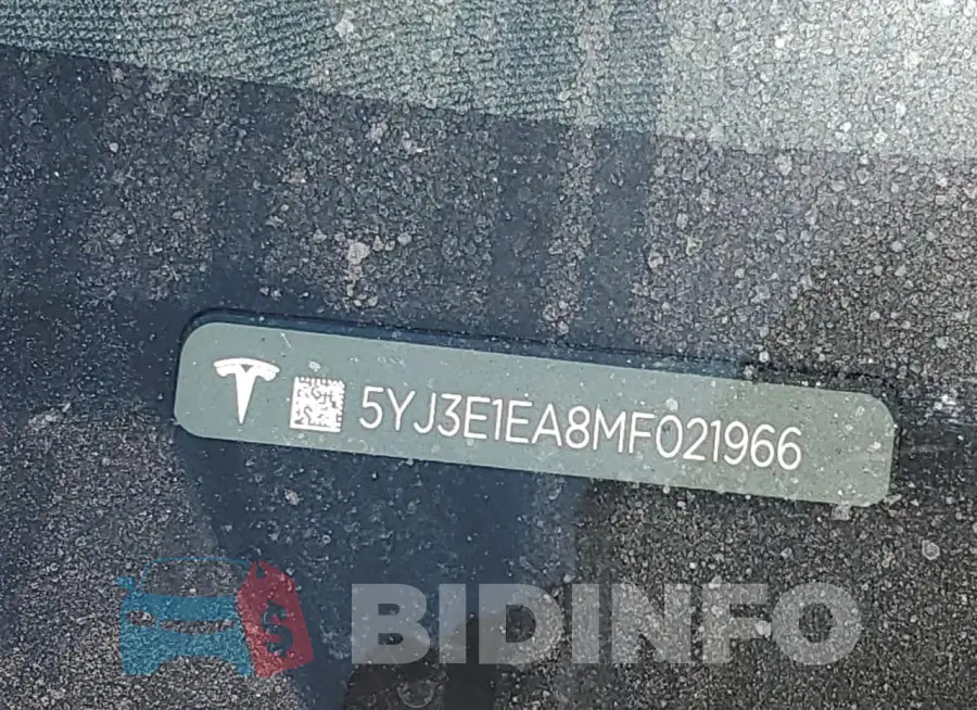 5YJ3E1EA8MF021966 Photo# 12