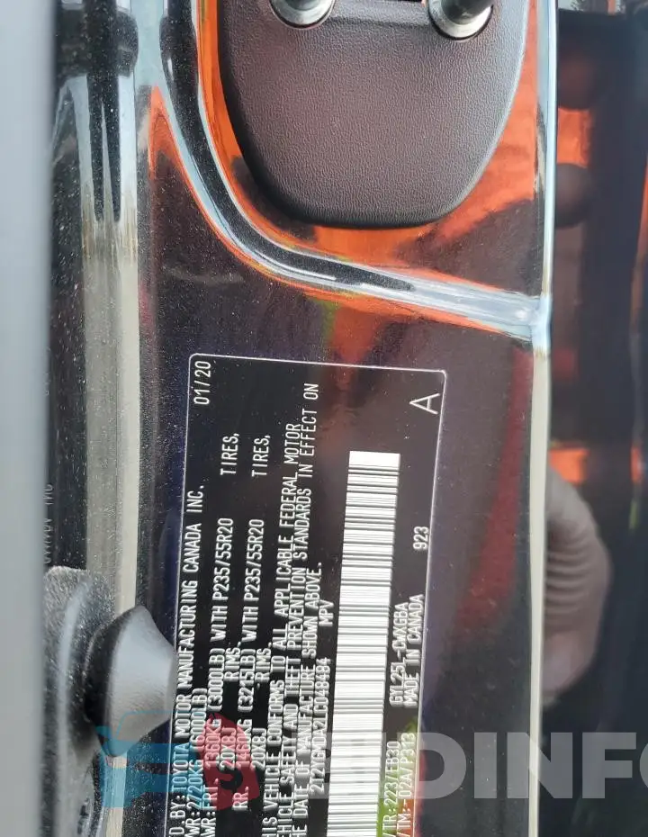 2T2YGMDA2LC048484 Photo# 14
