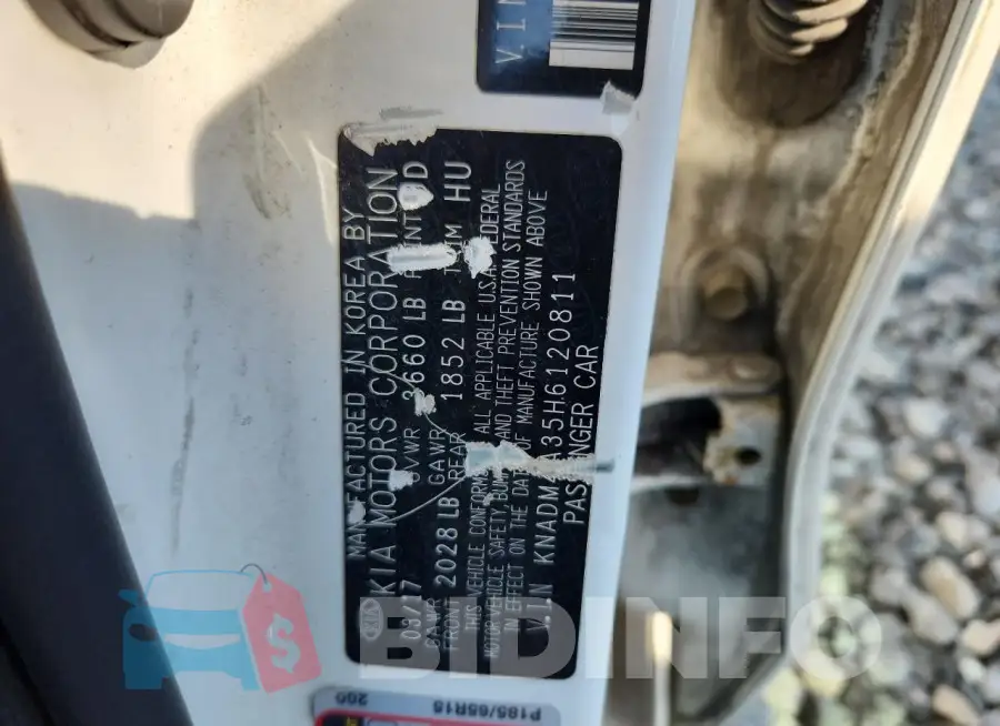 KNADM4A35H6120811 Photo# 12