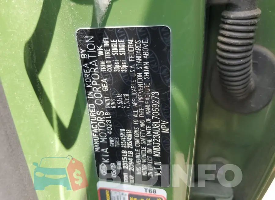 KNDJ23AU8L7069273 Photo# 12