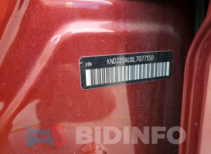 KNDJ23AUXL7077150 Photo# 12