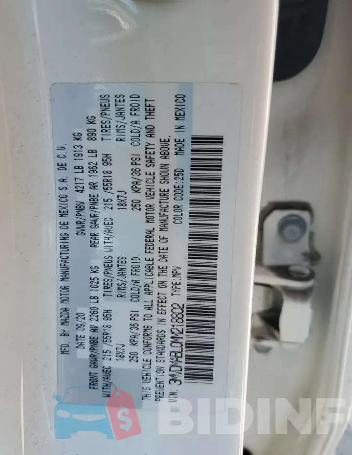 3MVDMABL0MM218802 Photo# 13