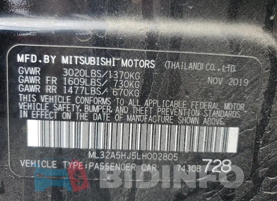 ML32A5HJ5LH002805 Photo# 12