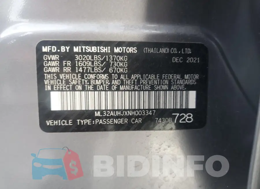 ML32AUHJXNH003347 Photo# 12