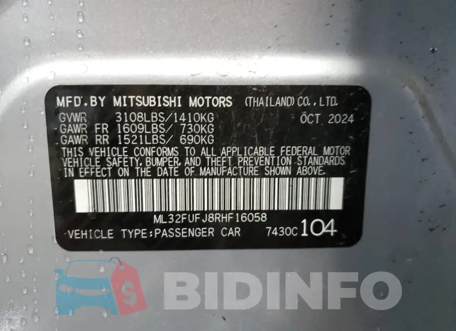 ML32FUFJ8RHF16058 Photo# 13