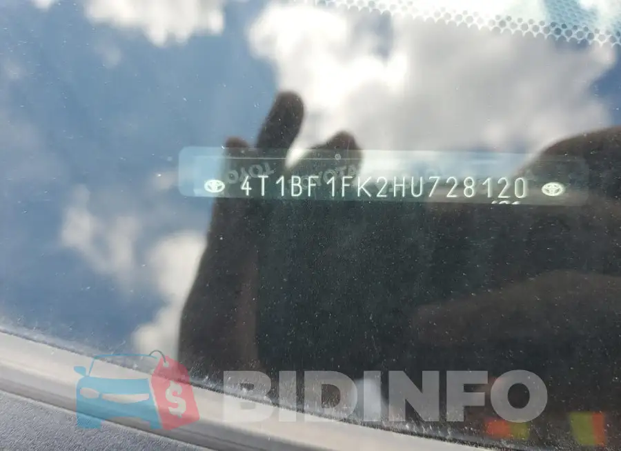 4T1BF1FK2HU728120 Photo# 12