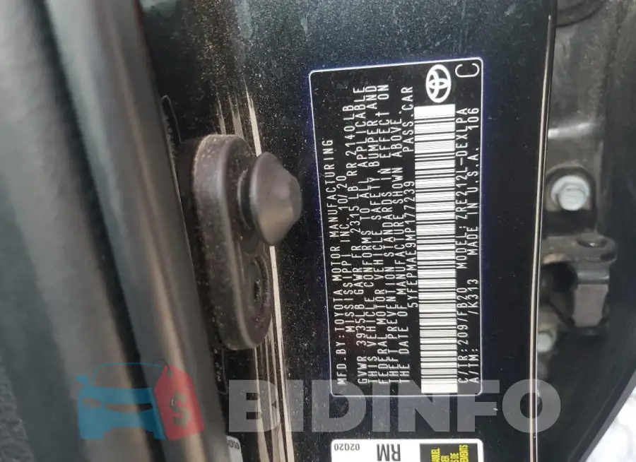 5YFEPMAE9MP177239 Photo# 12