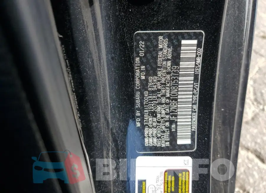 JF1ZNBF10N8753739 Photo# 13